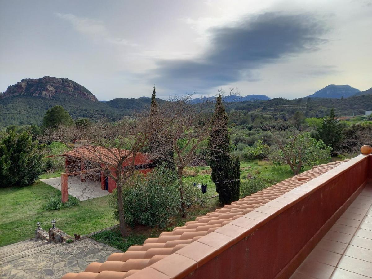 L'Albaida, Tranquility, Views Of Sea And Mountains Apartment Vilanova de Escornalbou ภายนอก รูปภาพ